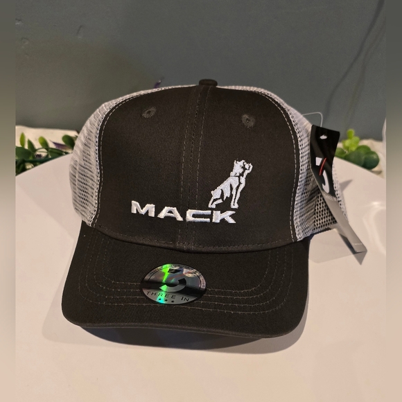 Mack Hat Curved Bill Adjustable Snapback Hat - Picture 1 of 12